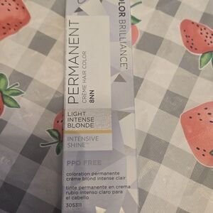 Color Brillance Ion Permanent Hair Color 1 Application Light Intense Blonde New